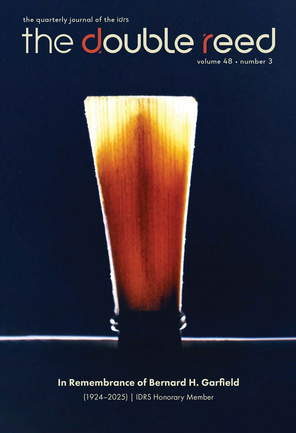 The Double Reed Vol 48/3, 2025 –