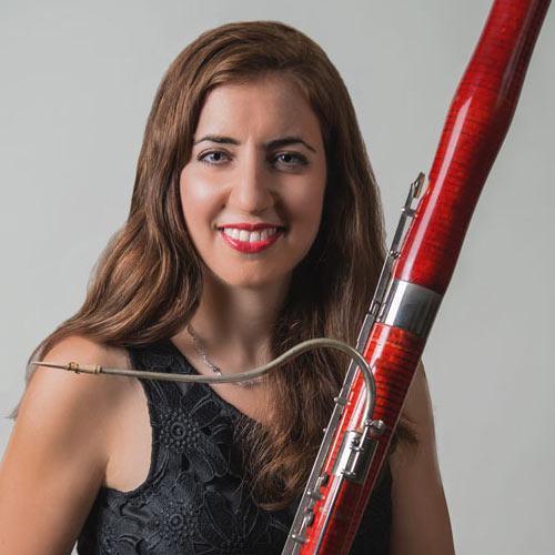 Gina Cuffari, bassoon